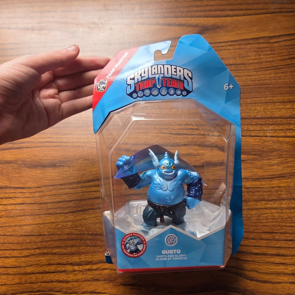 Skylanders Trap Team Gusto Trap Master Air Element Figure Activision 87000 New
